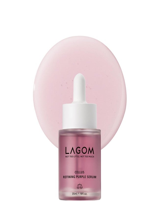 LAGOM Cellus Refining Purple Serum, 10% Azelaic Acid, Ceramide&Panthenol, Herb Extract, Sensitive skin, Redness Soothing, Spot Care, Korean Skincare 1.18 Fl Oz - Image 1